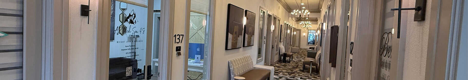 az medspa 48 entry way